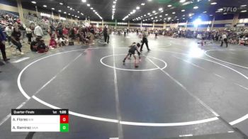 66 lbs Quarterfinal - Akamu Flores, 808 Wc vs Aaron Ramirez, Savage House WC