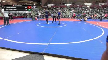 285 lbs Cons. Round 2 - Ayden Owens, Mighty Bluebirds Wrestling vs Brice Mitchell, Arkansas