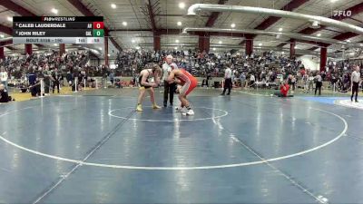 190 lbs Cons. Round 2 - John Riley, Galena vs Caleb Lauderdale, Arbor View