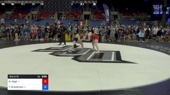 132 lbs Rnd Of 16 - Anna Vogt, Texas vs Taylor Graveman, South Dakota