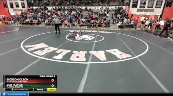 106 lbs Cons. Round 2 - Jackson Olson, Rockton (Hononegah) vs Javi Flores, Plainfield (SOUTH)