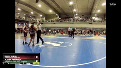 165 lbs Quarterfinal - Gavin Shrum, Macon Youth Wrestling vs Audra Mubanga, Excelsior Springs Youth Wrestling Club