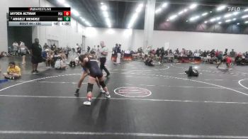 120 lbs Round 4 - Angely Mendez, Reverence Wrestling Club vs Jayden Altman, Pierce County Girls