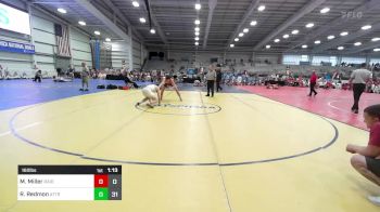 160 lbs Rr Rnd 3 - Matt Miller, Raider Wrestling Club vs Rocco Redmon, Attrition Wrestling Gold