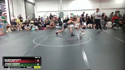 100 lbs Round 3 (6 Team) - Ayden Hudson, U2 Upstate Uprising 2.0 vs Blake Bartlett, Quaker Nation