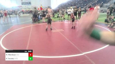 50 lbs Final - Nixon Mendoza, Coachella Valley WC vs Kallen Causey, Shootbox WC