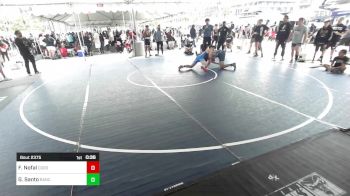 144 lbs Consi Of 16 #2 - Fares Nofal, Corona Del Mar HS vs Gabriel Santo, Rancho Bernardo WC