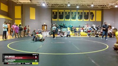 136/143 Round 1 - Mj Davison, Harris County vs Jon Brock, The Storm Wrestling Center