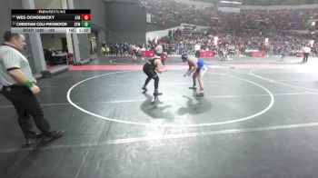 190 lbs Champ. Round 2 - Christian Coli-Promotor, Coleman Youth Wrestling vs Wes Ochodnicky, Athens