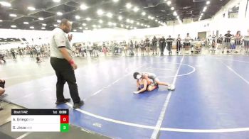 70 lbs Quarterfinal - Ahren Griego, Top Rank vs Giovanni Jinzo, Dog Pound WC