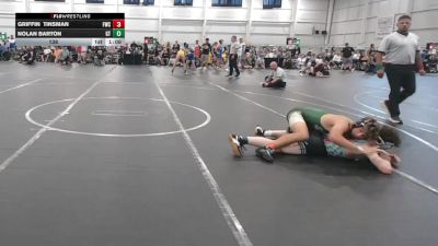 138 lbs Round 2 (6 Team) - Nolan Barton, Garnett Trained vs Griffin Tinsman, Freakztyle Wrecking Crew