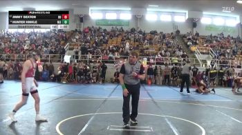 134 lbs Quarterfinal - Jimmy Sexton, Huntington vs Hunter Hinkle, New Lexington Elite