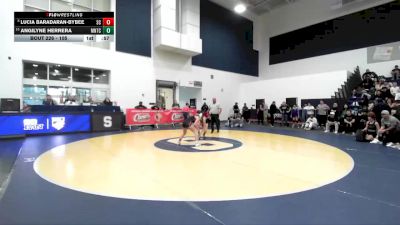 105 lbs Cons. Round 2 - Angilyne Herrera, Montclair vs Lucia Baradaran-Bybee, San Clemente