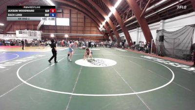 225A lbs Rr Rnd 2 - Jaxson Woodward, Clever/south Colonie vs Zach Lund, Southside