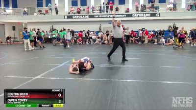 80 lbs Round 2 (6 Team) - Colton Reed, West Forsyth WC vs Owen Covey, Eagle Empire