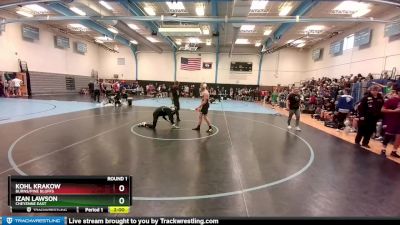 131-133 B Round 1 - Izan Lawson, Cheyenne East vs Kohl Krakow, Burns/Pine Bluffs