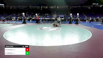 144 lbs Round Of 64 - Noah Farrow, Burlington vs Daniel Woods, Wellesley