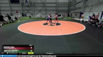 152 lbs Round 1 (8 Team) - Dustin Piehl, Team Michigan Red vs Waylon Cressell, North Dakota Blue