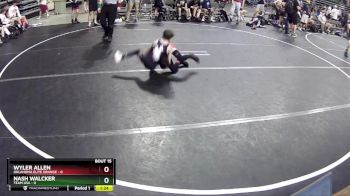 75 lbs Round 5 (6 Team) - Wyler Allen, Oklahoma Elite Orange vs Nash Walcker, Team USA