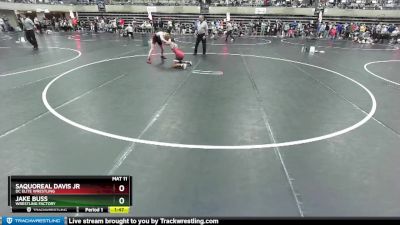 135 lbs Quarterfinal - Saquoreal Davis Jr, DC Elite Wrestling vs Jake Buss, Wrestling Factory