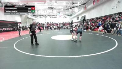175 lbs Round 1 - Issak Garcia, Mountain Range vs Ashton Odd, Castle View