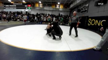 175 lbs Cons. Round 3 - Jake Noreyko, Aliso Niguel vs Arel Francke, Calabasas