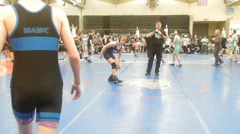 121 lbs Rr Rnd 6 - Colin LaForge, Mat Assassins Red - MSE vs Ladson Fraser, CTWHALE Humpback - MSE