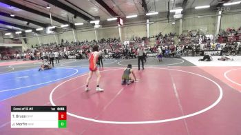 132 lbs Consi Of 16 #2 - Timothy Bruce, Central High-Grand Junction vs Jayden Morfin, New Mexico Bad Boyz