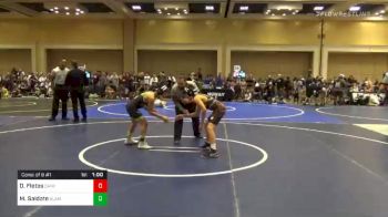 Match - David Fletes, Canyon Springs Wrestling vs Manuel Saldate, SLAM Academy