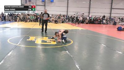 52 lbs Round 2 - 10:45am Saturday - Evan Yutko, CTWHALE vs Oliver Bartholomew, PA Silver