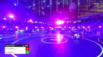 156 lbs Consi Of 16 #2 - Kawika Freeman, Chain Wrestling vs Slayter Underhill, F-5 Grappling