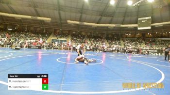 61 lbs Round Of 16 - Maddox Henderson, Tuttle Elite Wrestling Club vs Mason Hammons, Fremont Wrestling Club