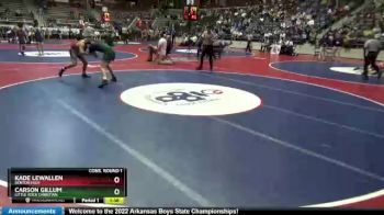 5A 138 lbs Cons. Round 1 - Kade Lewallen, Benton High vs Carson Gillum, Little Rock Christian