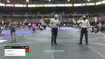 106 lbs Final - Mason Carnrite, Salem Elite vs Tre Haines, Punisher Wrestling Company