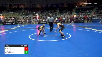 90 lbs Consolation - Parker Casey, High Altitude vs Alek Palko, Oswc / Felix Wrestling Academy