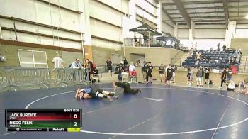 120 lbs Quarterfinal - Diego Felix, Arizona vs Jack Burdick, Utah