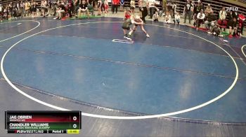 58 lbs Quarterfinal - Chandler Williams, Sanderson Wrestling Academy vs Jag OBrien, Wasatch WC