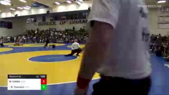 123 lbs Round Of 32 - Matthias Valdez, Hesperia vs Billy Townson, Poway