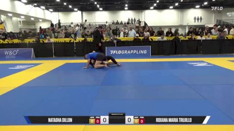 Natasha Dillon vs Roxana Maria Trujillo 2025 World IBJJF Jiu-Jitsu No-Gi Championship