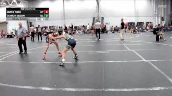 96-100 lbs Cons. Round 1 - Landon Sedani, Unattached vs Jacob Rose, Boyertown