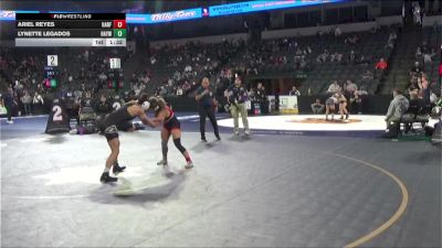 110 lbs Round Of 32 - Ariel Reyes, Hanford (CS) vs Lynette Legados, Hayward (NC)