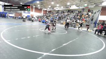 113 lbs Cons. Round 2 - Johnny Solorzano, Jurupa Valley vs Johnny Bugarin, Colony