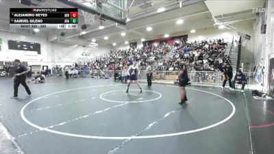 285 lbs Champ. Round 2 - Samuel Gileno, Anaheim vs Alejandro Reyes, Arroyo