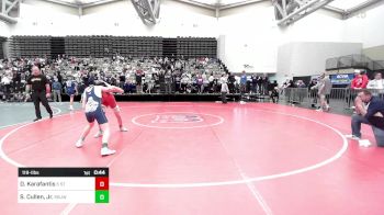 119-I lbs Consi Of 32 #1 - Dimitri Karafantis, 5 Star vs Sean Cullen, Jr., Saddle Brook Jr Falcons Wrestling