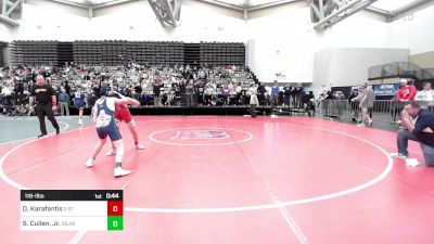 119-I lbs Consi Of 32 #1 - Dimitri Karafantis, 5 Star vs Sean Cullen, Jr., Saddle Brook Jr Falcons Wrestling