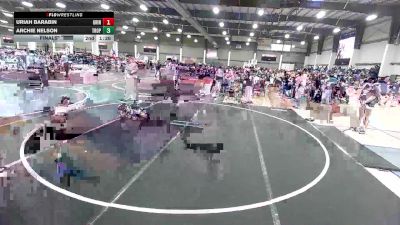 40 lbs Final - Jayce Crisman, Salem Elite Mat Club vs Rocco Camarena, So Cal Hammers