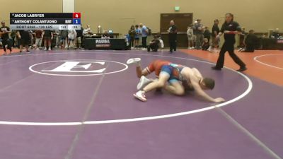 138 lbs Cons. Quarters - Jacob Labryer vs Anthony Colantuono, NJRTC