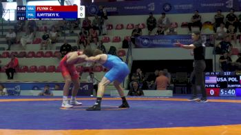 57 kg Qualif. - Cooper Reed Flynn, United States vs Vasyl Ilnytskyi, Poland