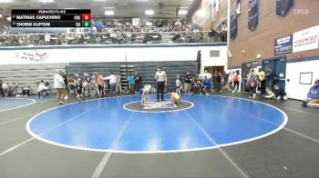 56 lbs Champ. Round 1 - Mathias Capuchino, Cougar Wrestling Club vs Thorin Clifton, Idaho