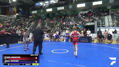 97 lbs Quarterfinal - Flynn Arnestad, VA vs Kenly Estevez, FL